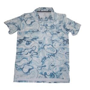 Scales TOPO polo Men's polo blue Size Medium